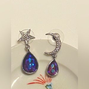 Sparkling celestial earrings